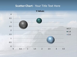 Large Wave Crest PowerPoint Template