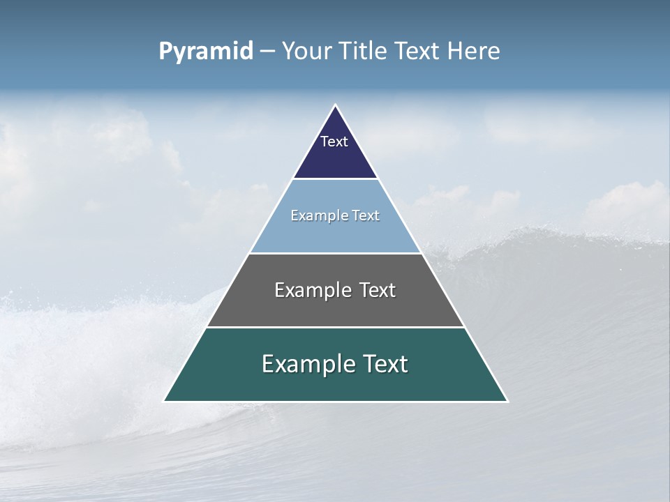 Large Wave Crest PowerPoint Template