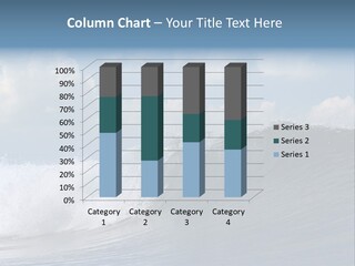 Large Wave Crest PowerPoint Template