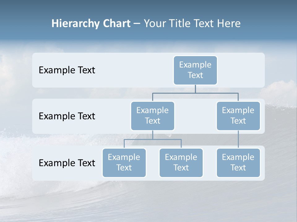 Large Wave Crest PowerPoint Template