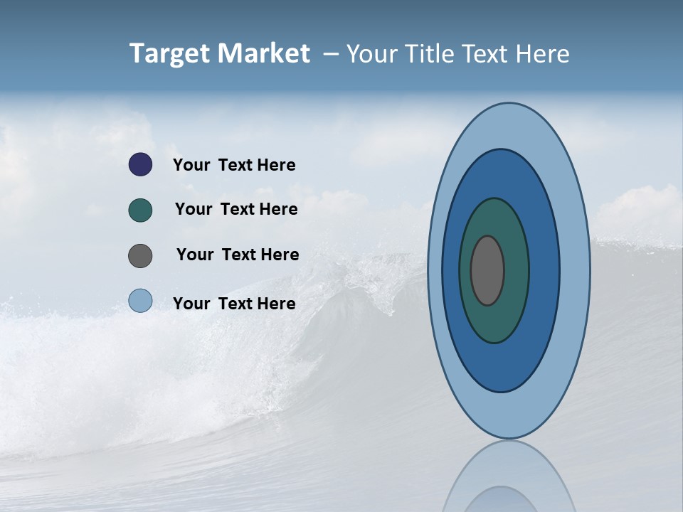 Large Wave Crest PowerPoint Template