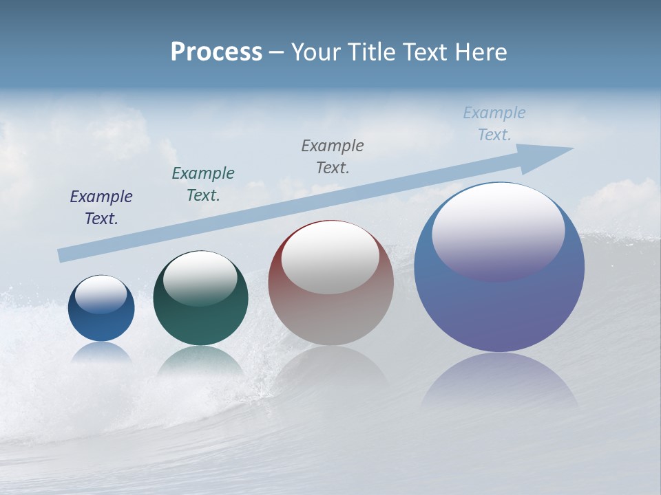 Large Wave Crest PowerPoint Template