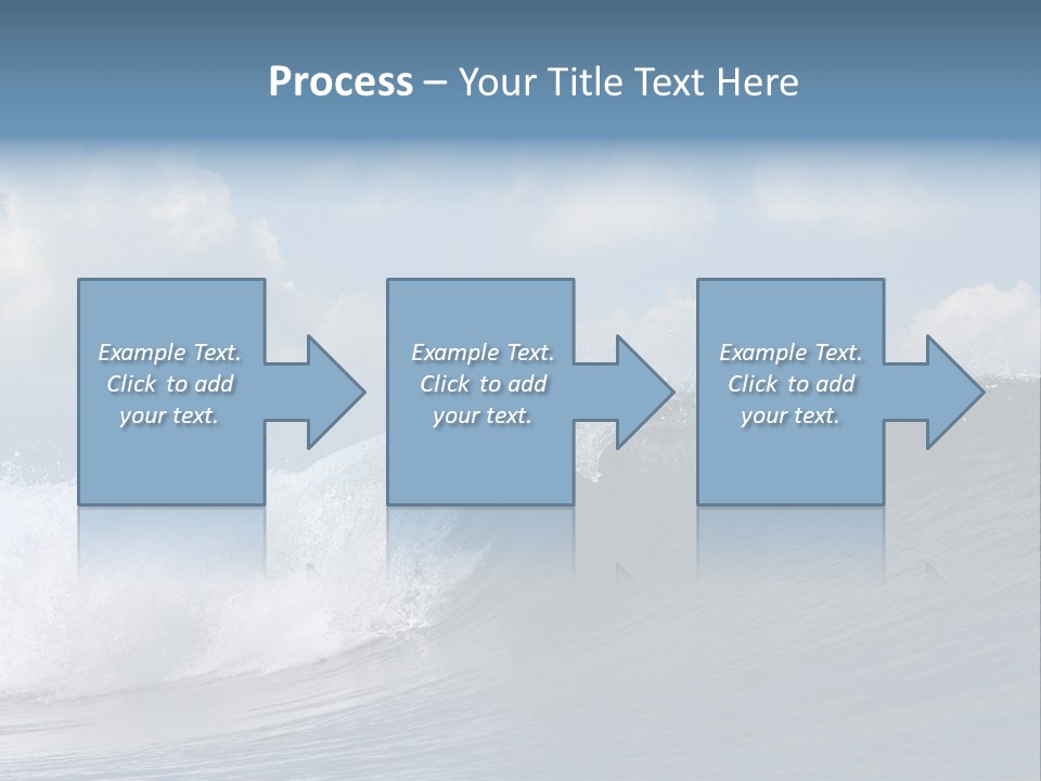 Large Wave Crest PowerPoint Template
