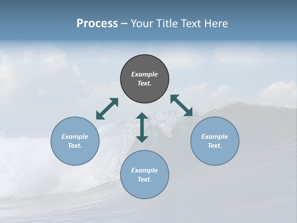 Large Wave Crest PowerPoint Template