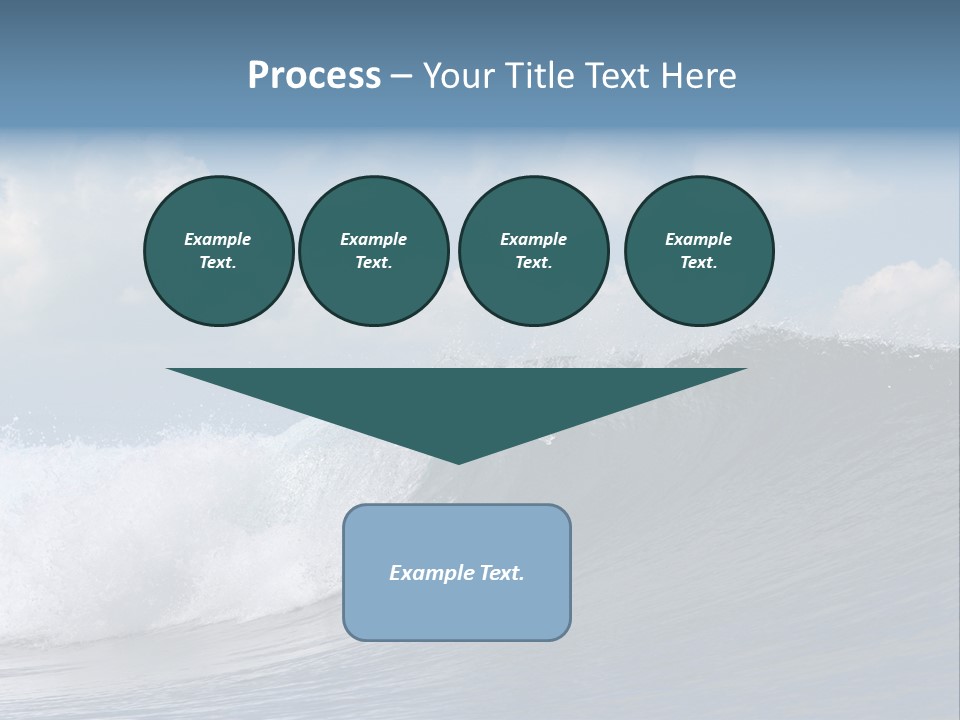 Large Wave Crest PowerPoint Template