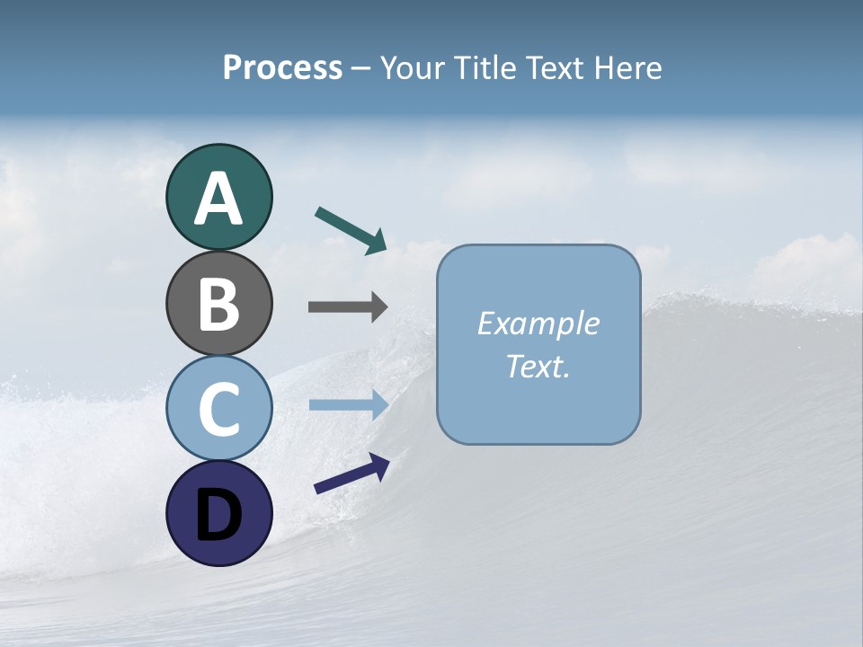 Large Wave Crest PowerPoint Template