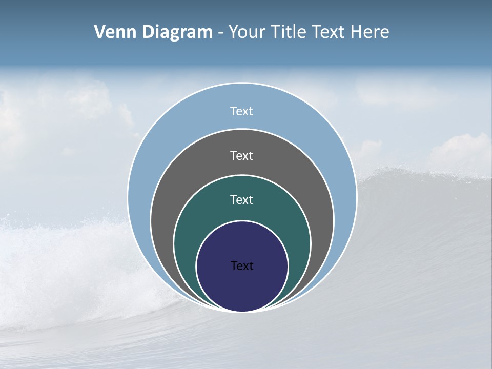Large Wave Crest PowerPoint Template