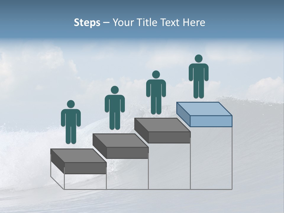 Large Wave Crest PowerPoint Template