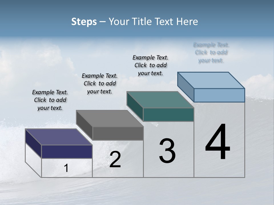 Large Wave Crest PowerPoint Template