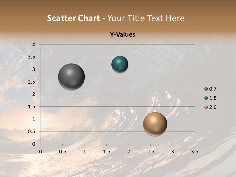 Coast Ripple Horizontal PowerPoint Template
