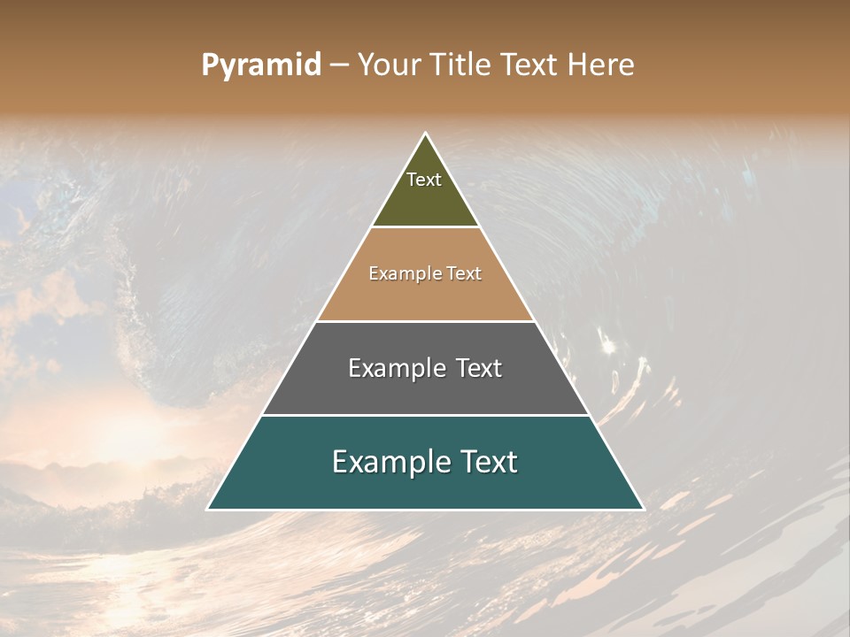Coast Ripple Horizontal PowerPoint Template