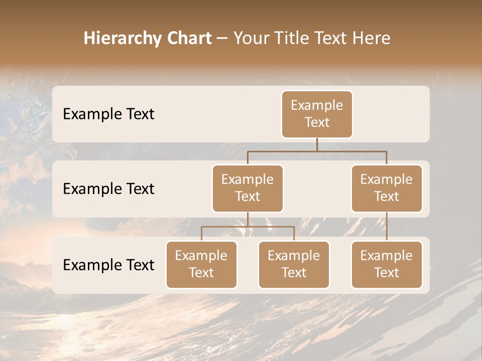 Coast Ripple Horizontal PowerPoint Template