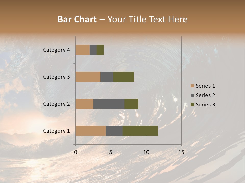 Coast Ripple Horizontal PowerPoint Template