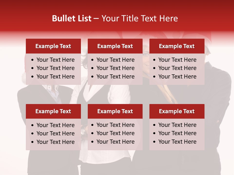 Portrait Jacket Background PowerPoint Template