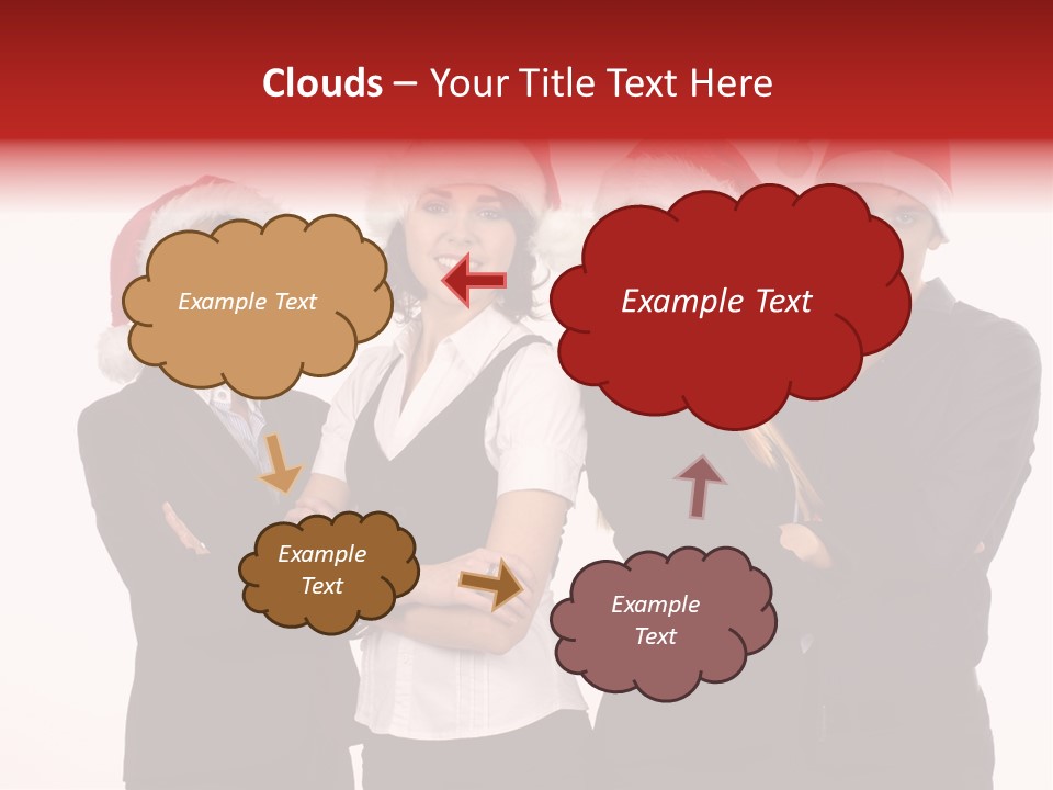 Portrait Jacket Background PowerPoint Template