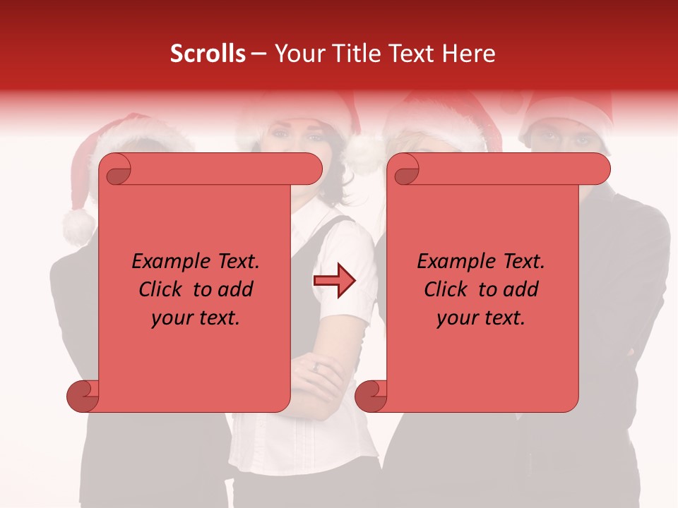 Portrait Jacket Background PowerPoint Template