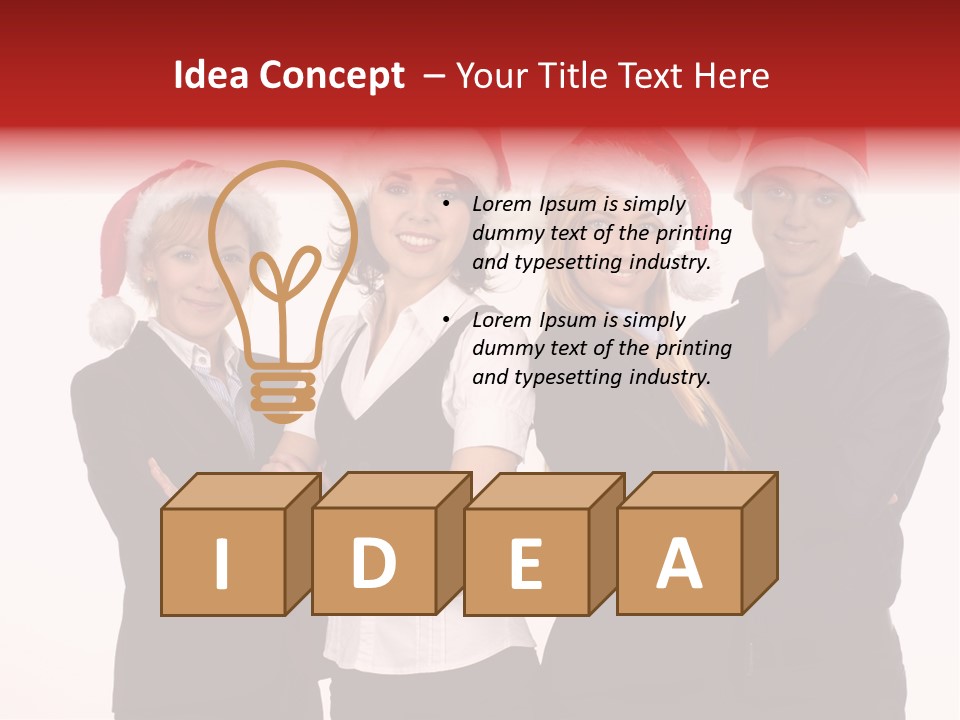 Portrait Jacket Background PowerPoint Template