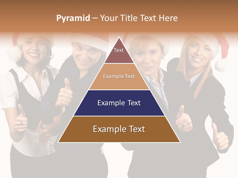 Man Isolated Female PowerPoint Template