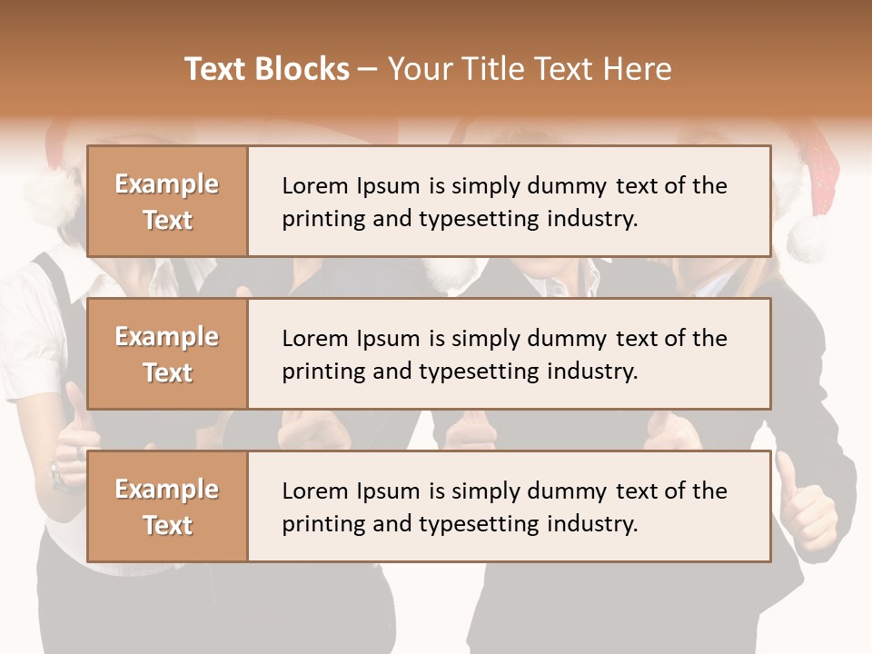 Man Isolated Female PowerPoint Template