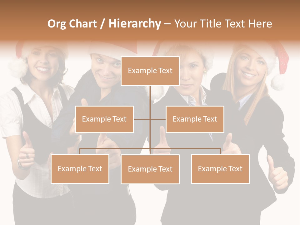 Man Isolated Female PowerPoint Template