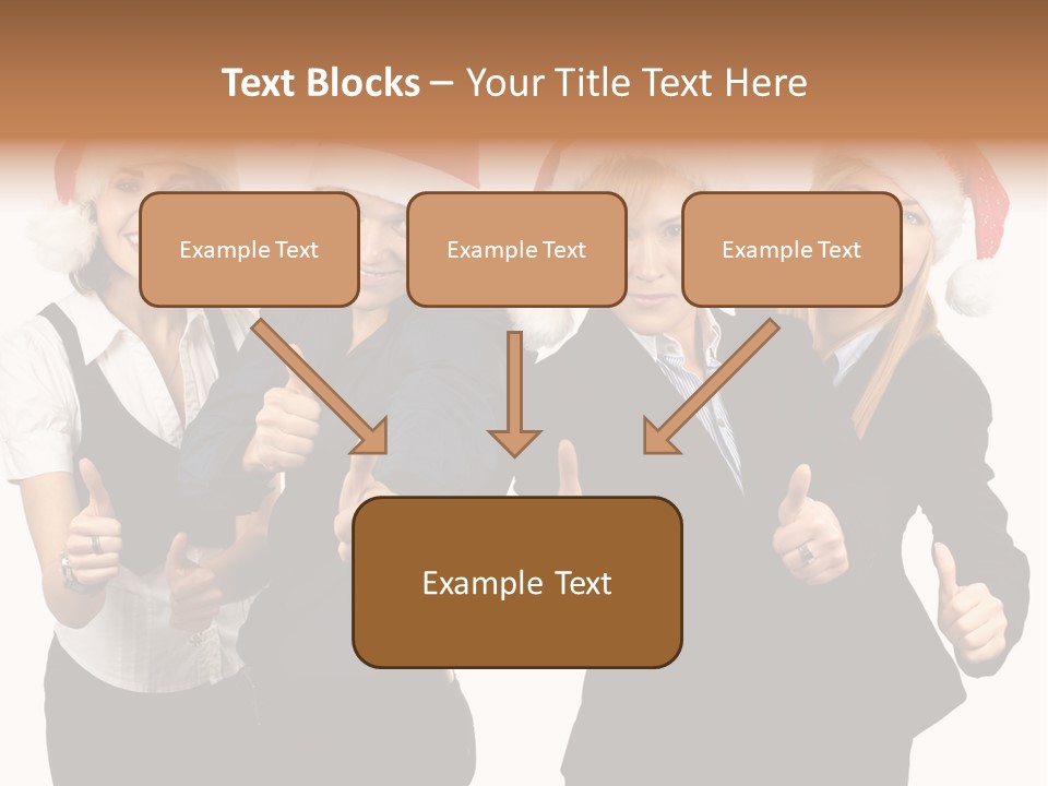 Man Isolated Female PowerPoint Template