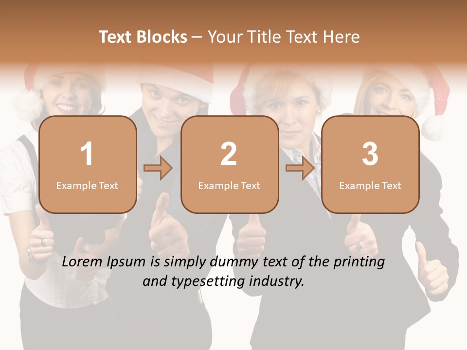 Man Isolated Female PowerPoint Template