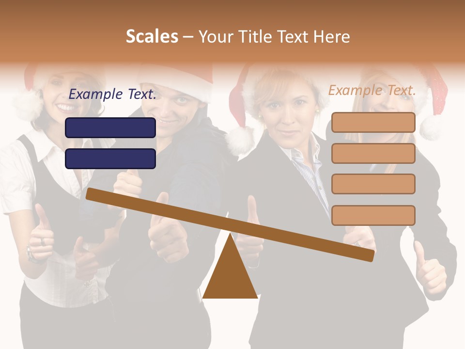 Man Isolated Female PowerPoint Template