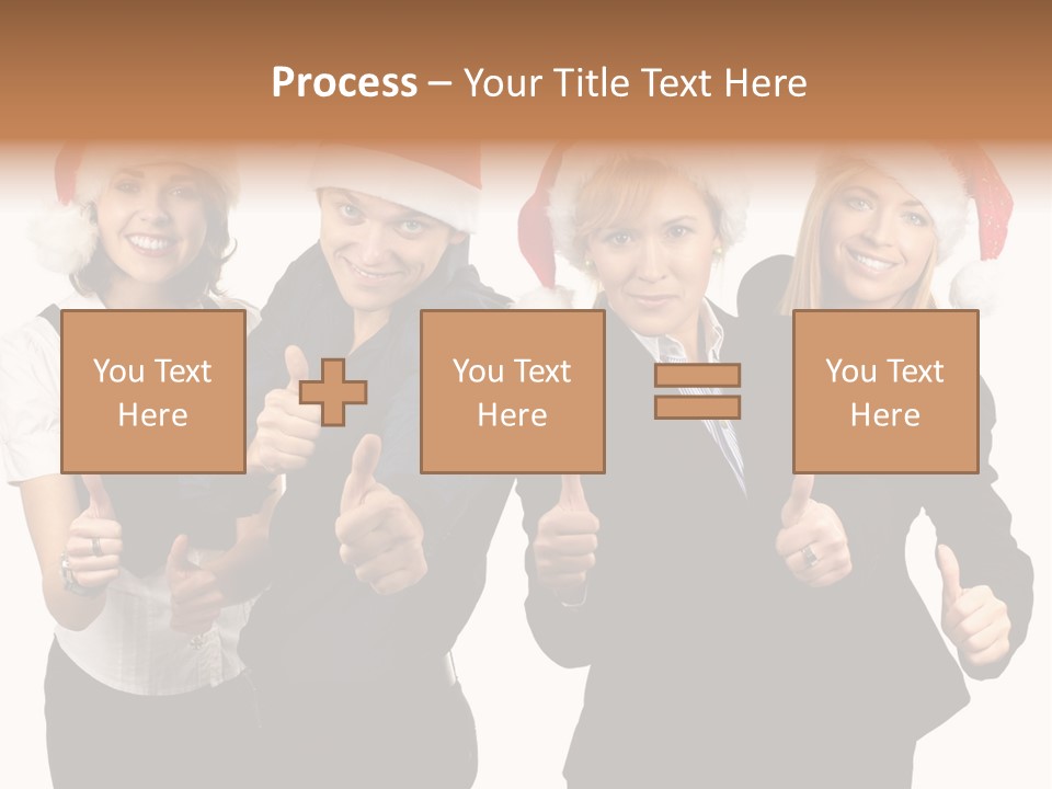 Man Isolated Female PowerPoint Template