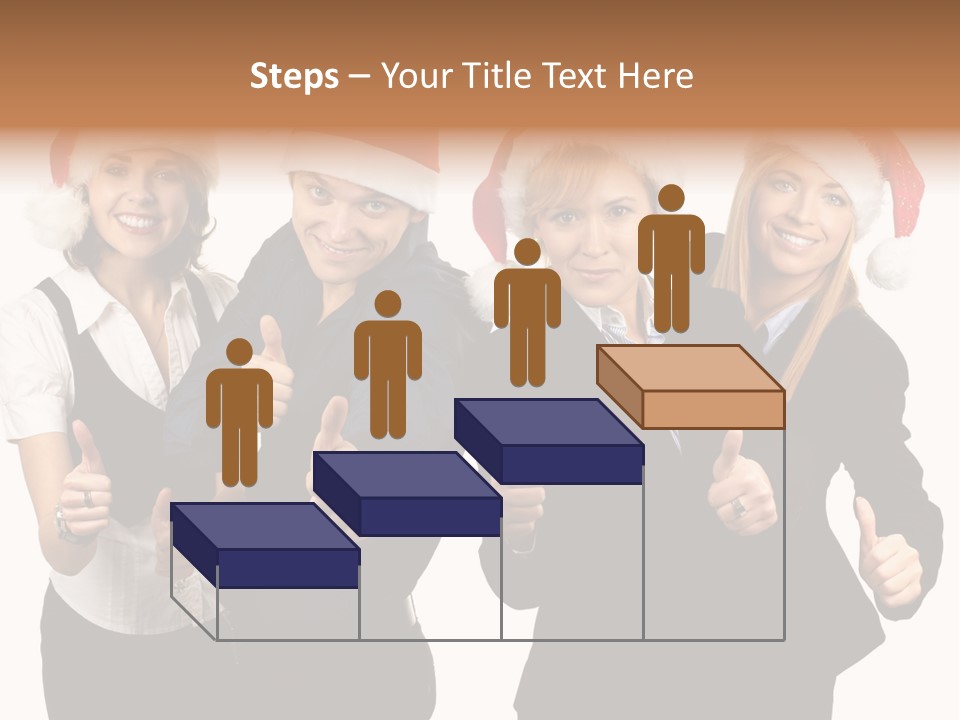 Man Isolated Female PowerPoint Template