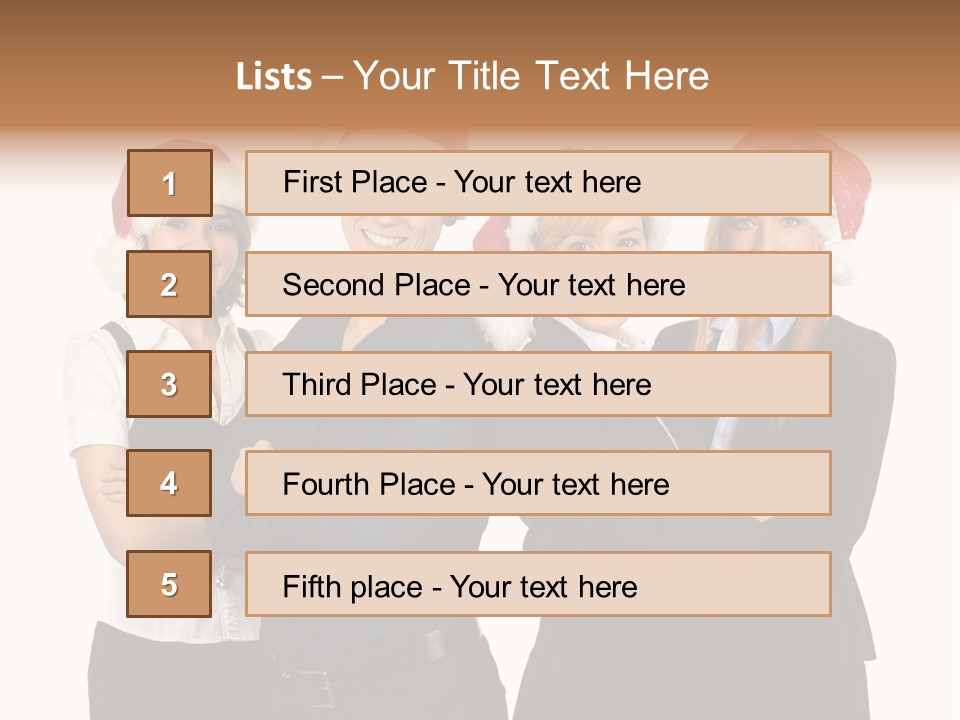 Team Attractive Teamwork PowerPoint Template