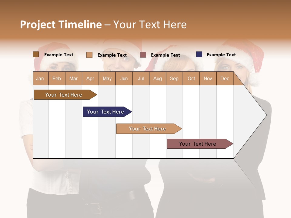 Team Attractive Teamwork PowerPoint Template