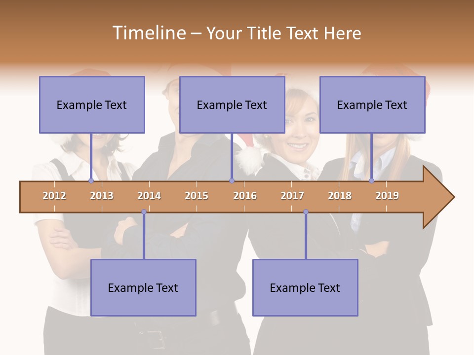 Team Attractive Teamwork PowerPoint Template