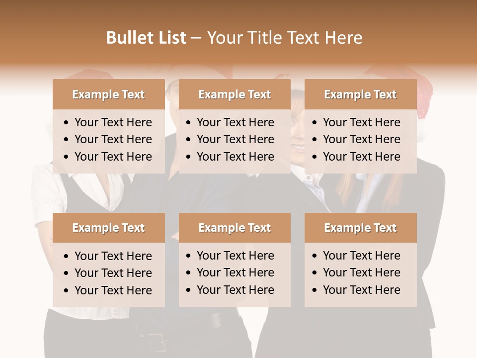 Team Attractive Teamwork PowerPoint Template