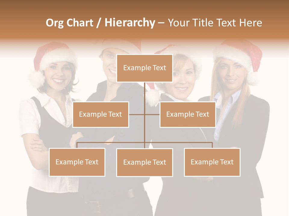 Team Attractive Teamwork PowerPoint Template