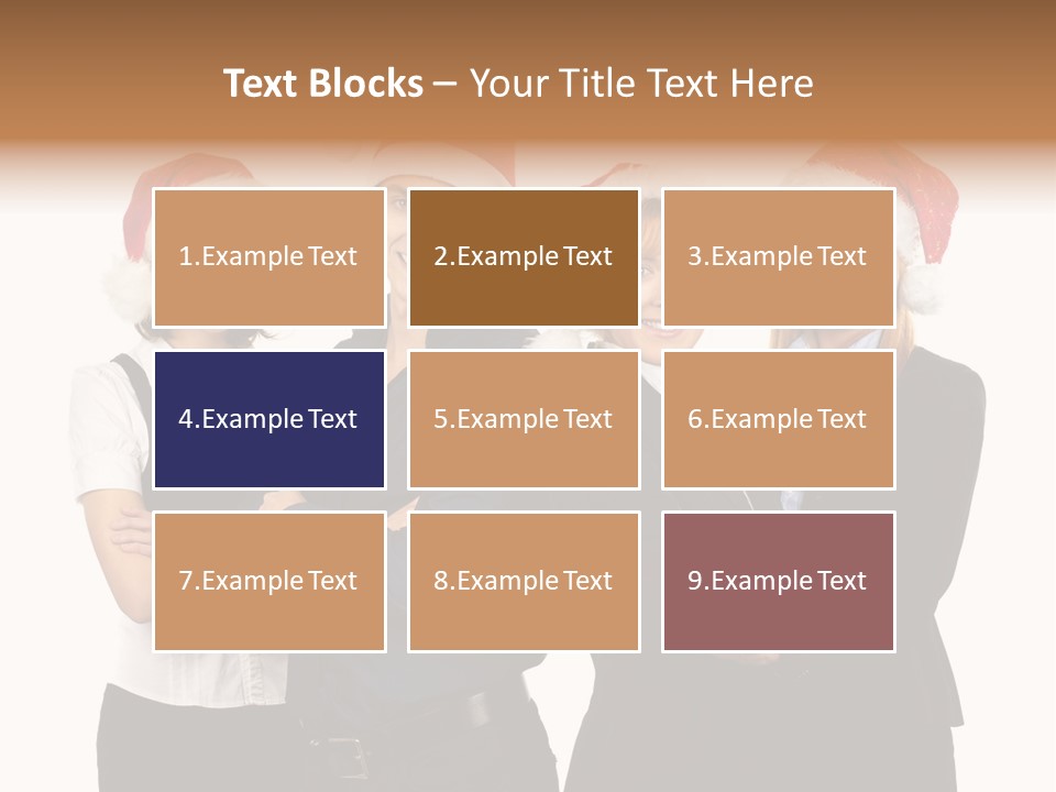 Team Attractive Teamwork PowerPoint Template