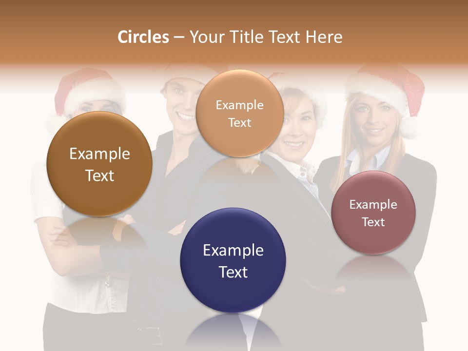 Team Attractive Teamwork PowerPoint Template