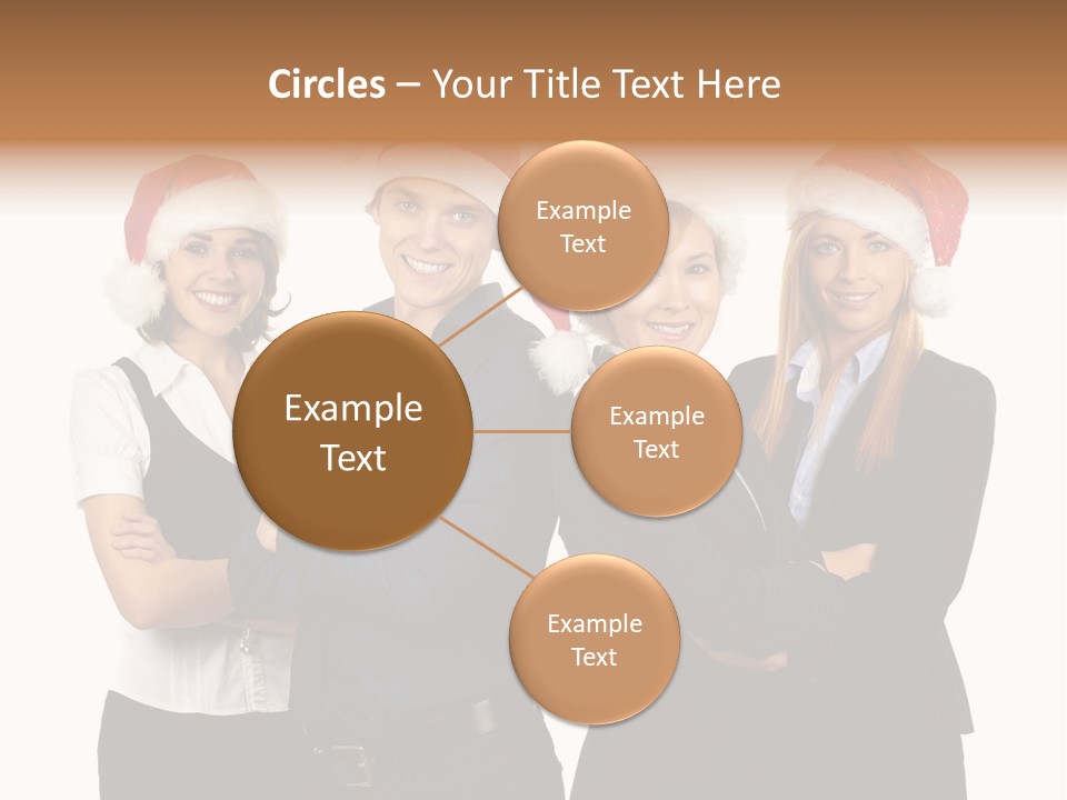 Team Attractive Teamwork PowerPoint Template