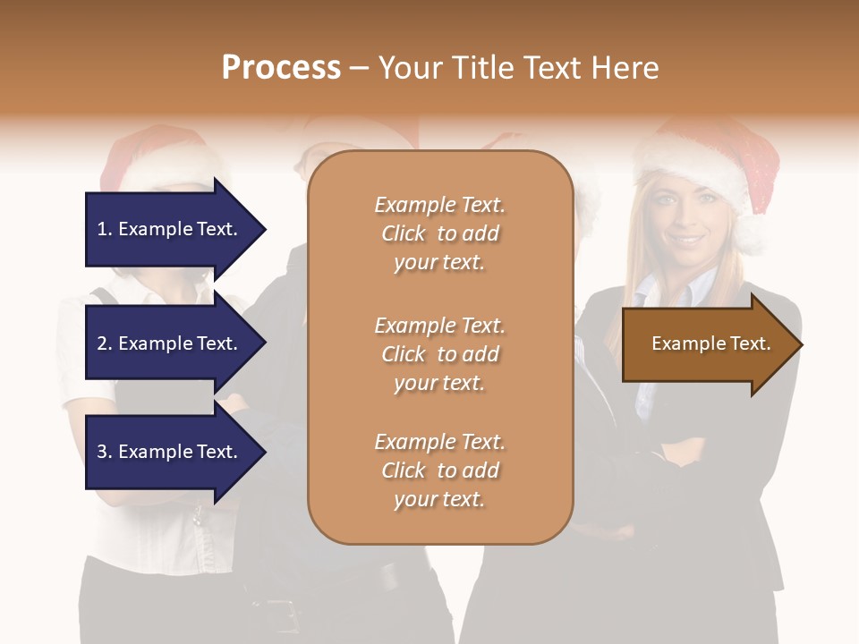 Team Attractive Teamwork PowerPoint Template