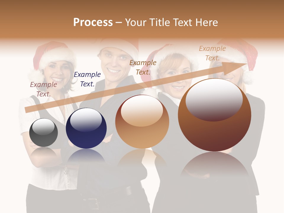 Team Attractive Teamwork PowerPoint Template