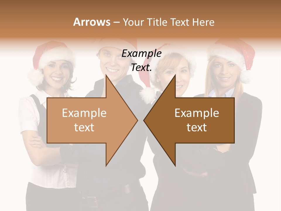 Team Attractive Teamwork PowerPoint Template