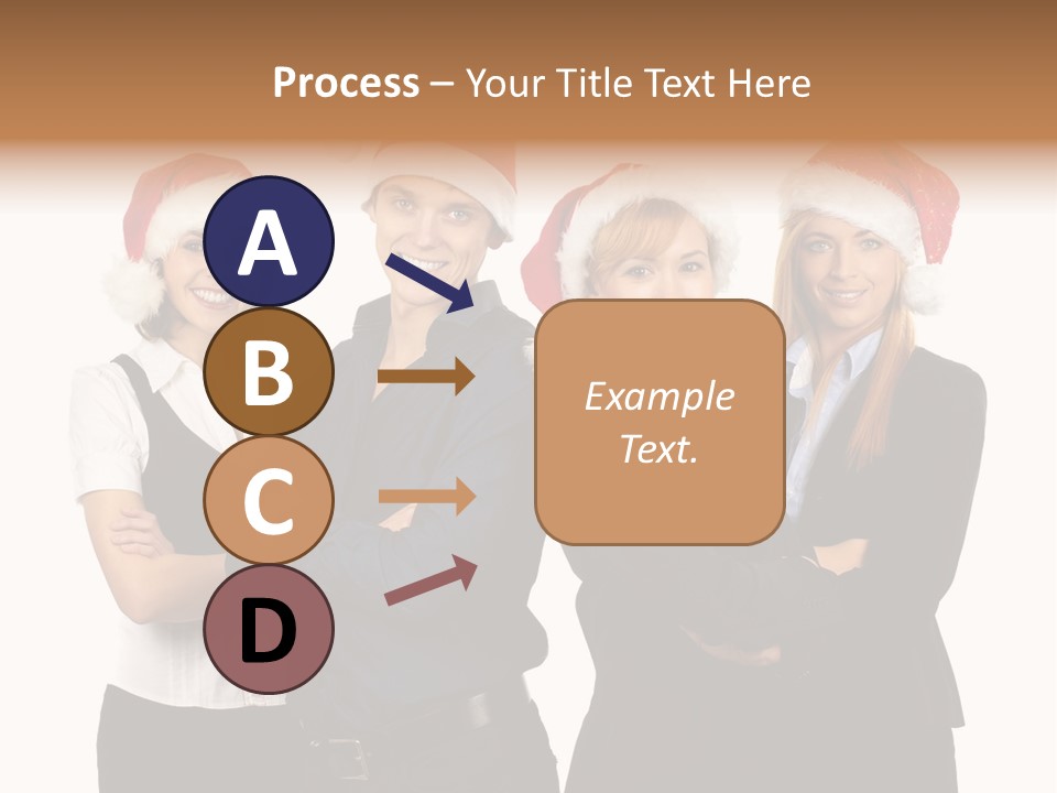 Team Attractive Teamwork PowerPoint Template