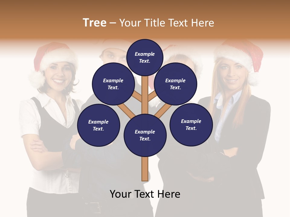 Team Attractive Teamwork PowerPoint Template