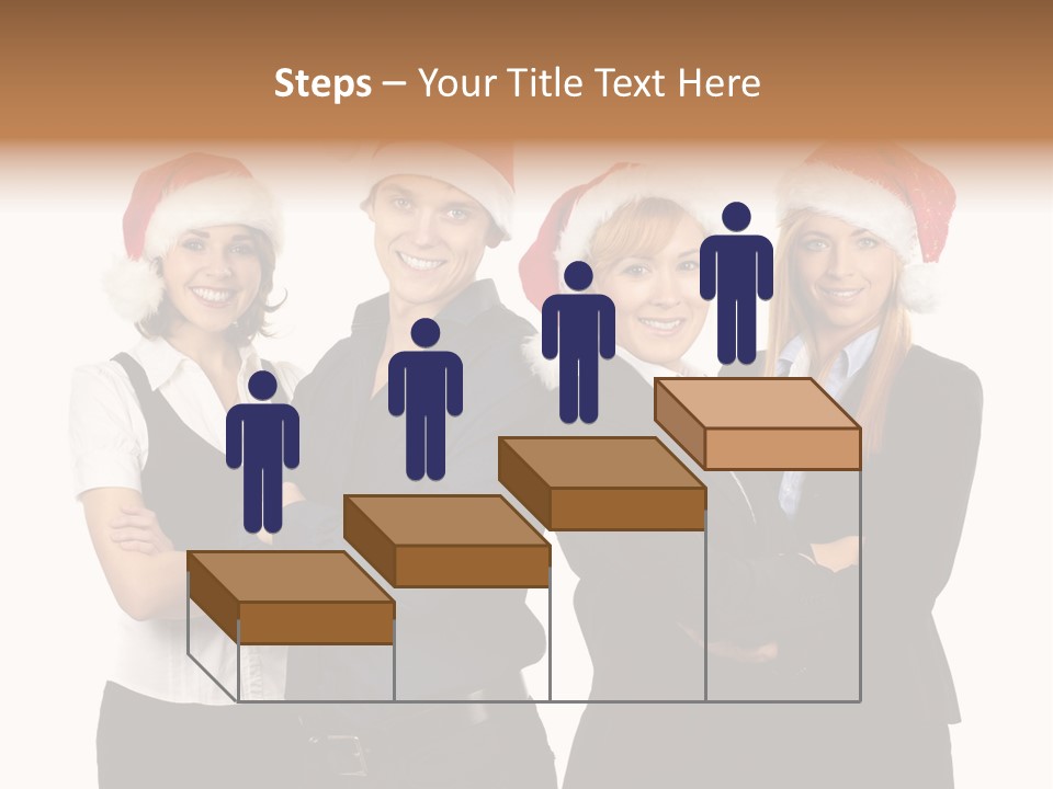 Team Attractive Teamwork PowerPoint Template