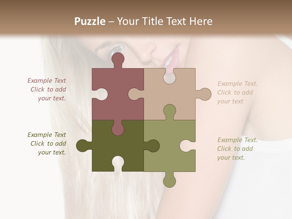 Fashion Looking Beauty PowerPoint Template