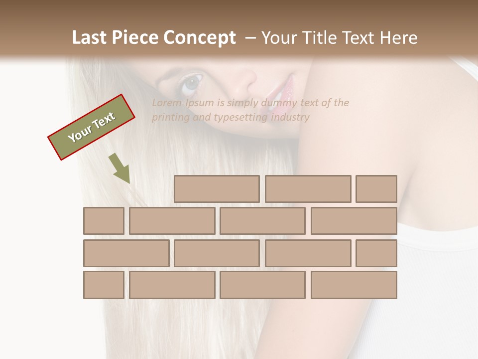 Fashion Looking Beauty PowerPoint Template