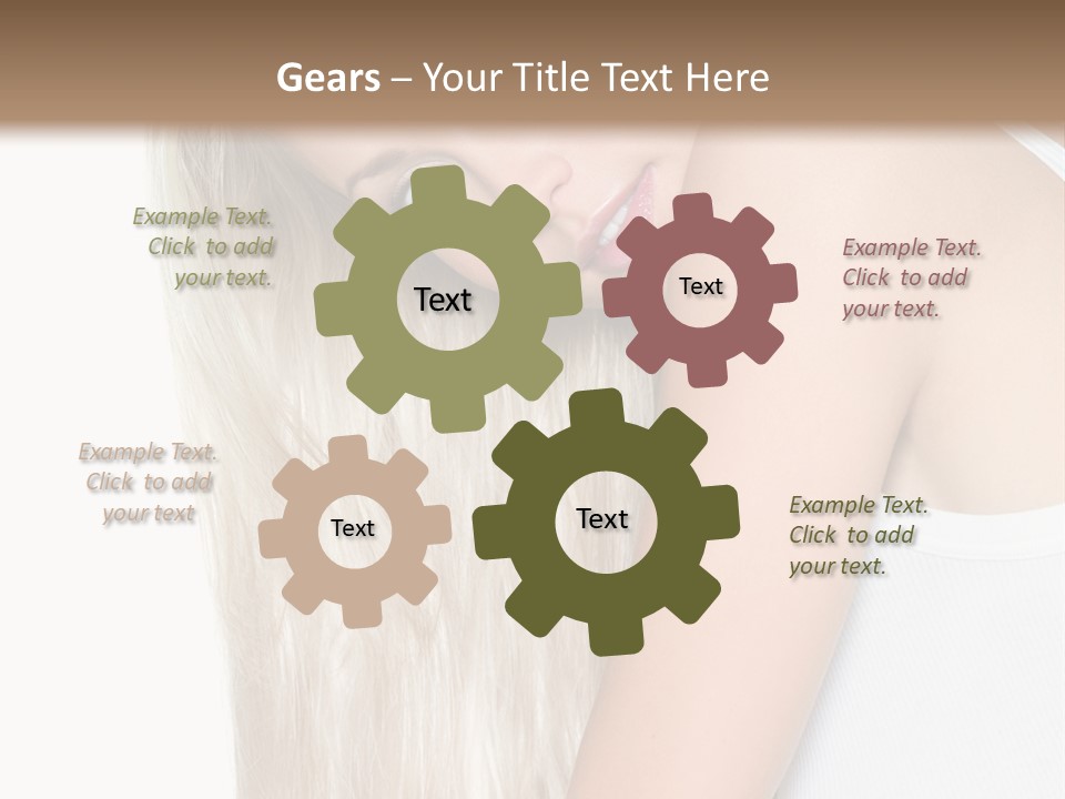 Fashion Looking Beauty PowerPoint Template