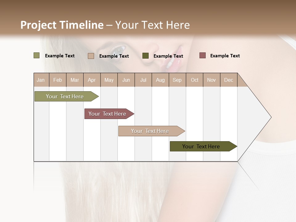Fashion Looking Beauty PowerPoint Template