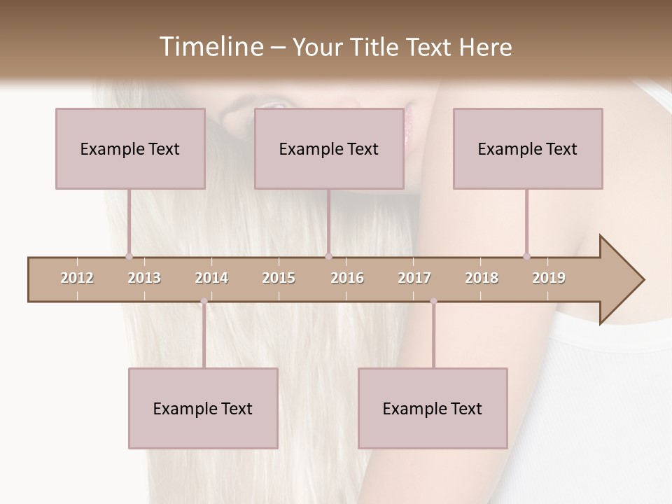 Fashion Looking Beauty PowerPoint Template