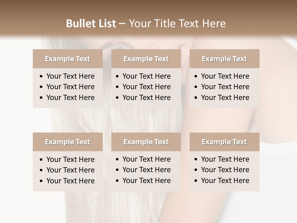 Fashion Looking Beauty PowerPoint Template