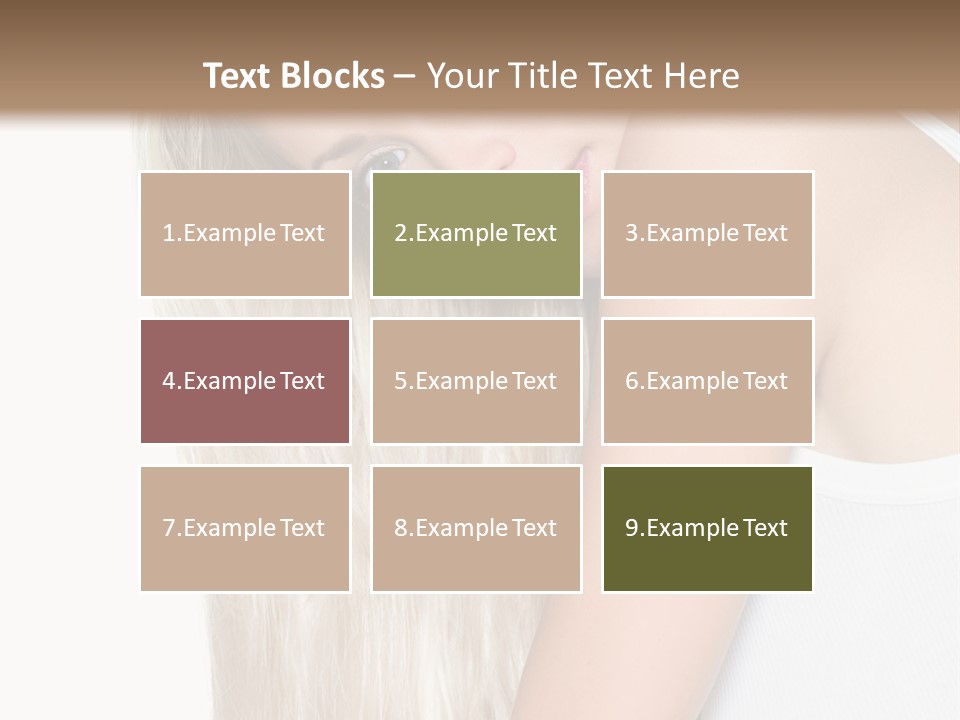 Fashion Looking Beauty PowerPoint Template